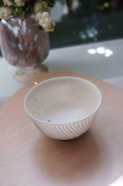 Jingdezhen | Pengfan | Engobe Coating Simple Style Rice Bowl