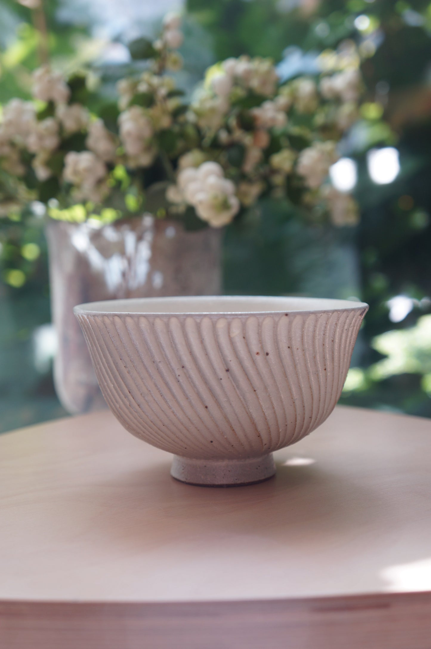 Jingdezhen | Pengfan | Engobe Coating Simple Style Rice Bowl