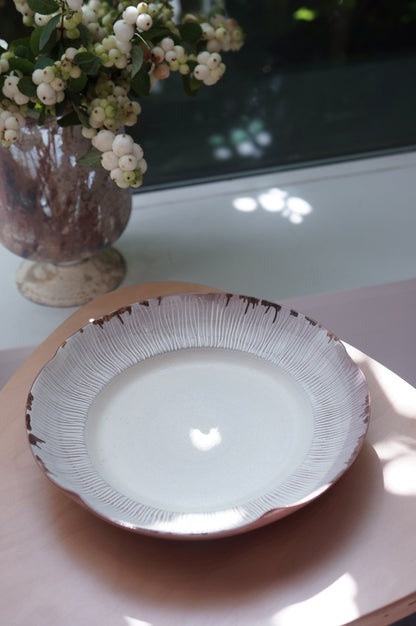 Jingdezhen | Pengfan | Engobe Coating Classic Style Deep Plate