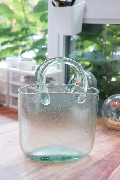 Glass Vase - Bubble Bag Style