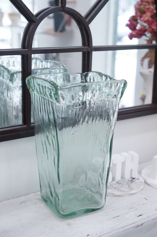 Glass Vase - Wide Mouth Style