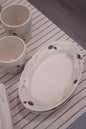 Jingdezhen | Fengying | Olive Style Oval Plate