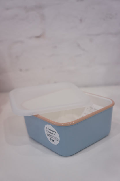 Japanese Storage Box | Macaron Colors | Small Square Box - Blue