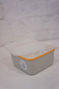 Japanese Storage Box | Macaron Colors | Small Square Box - Grey