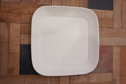 Jingdezhen | White Suet Glaze Square plate