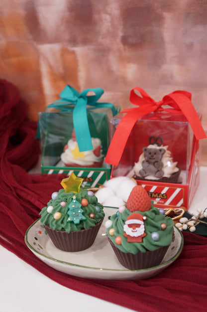 Christmas Cupcake Cold Process Soap