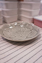 Seto Ware | Flower Plate - Large Grey Peony