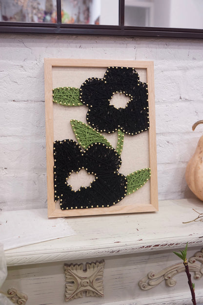 Customized Pattern Framed String Art