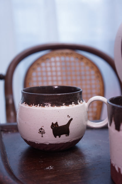 Jingdezhen | Bao's Studio | Mug Cat Style 1