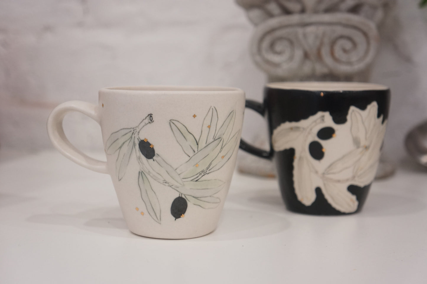 Jingdezhen | Fengying | Olive Style Mug Black