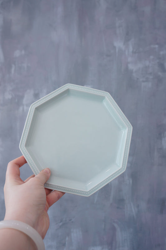 Studio M | Gatis Octaganol Plate - Mint