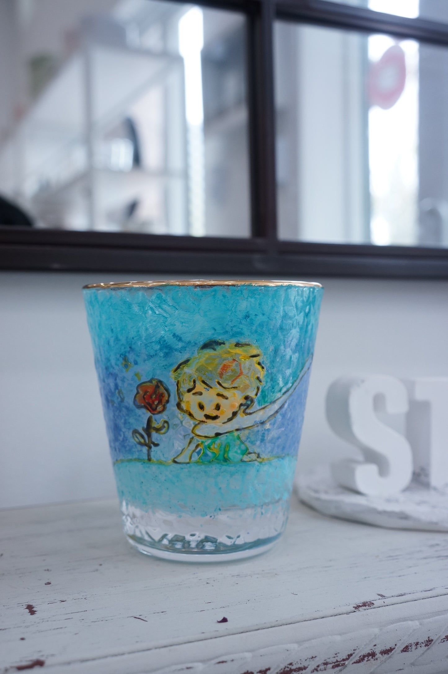 Customized Pattern Glass Painting