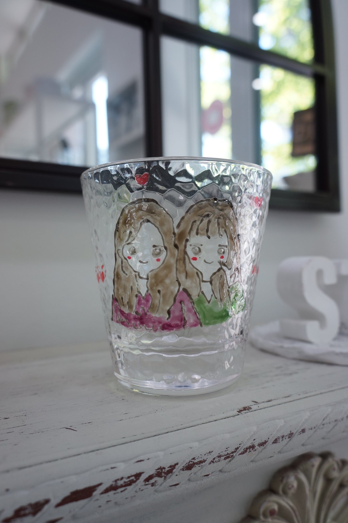 Customized Pattern Glass Painting