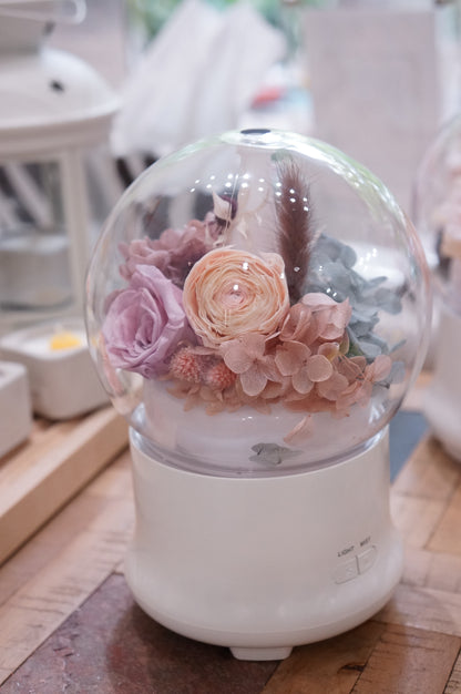 Dried & Preserved Flower Home Diffuser & Light