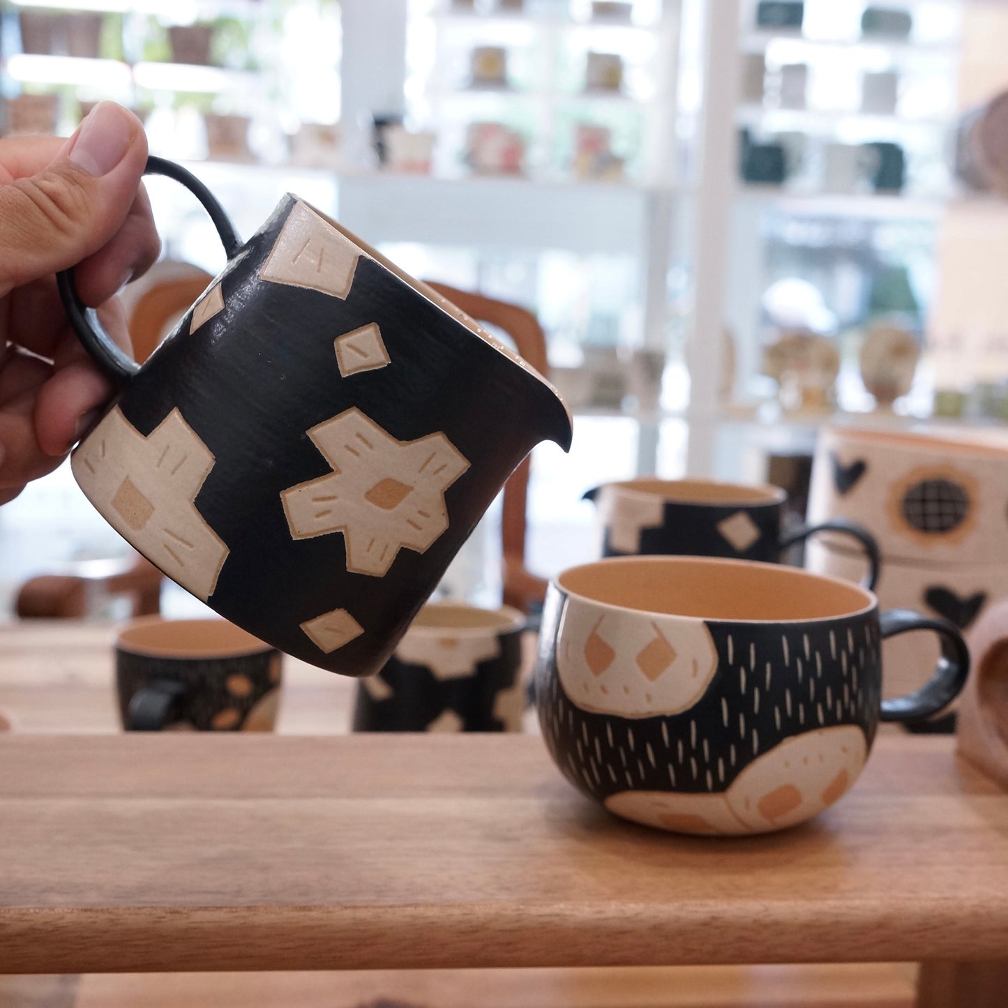 Jingdezhen | Yundou Round Flower Mug