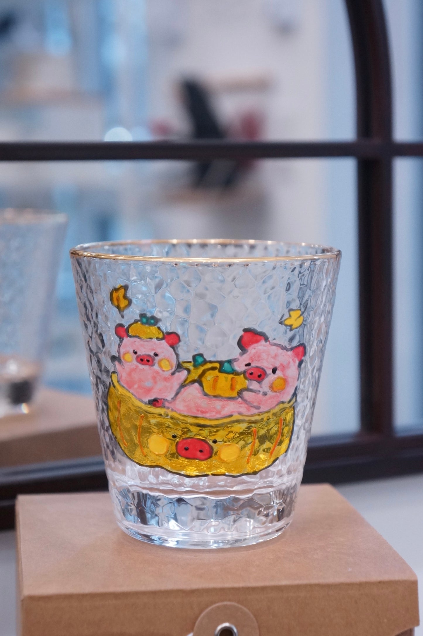 Customized Pattern Glass Painting