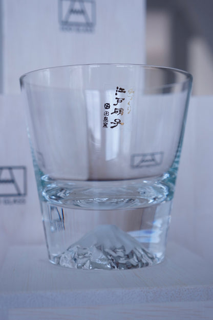 Edo Glass | Mt Fuji Glass Tumbler