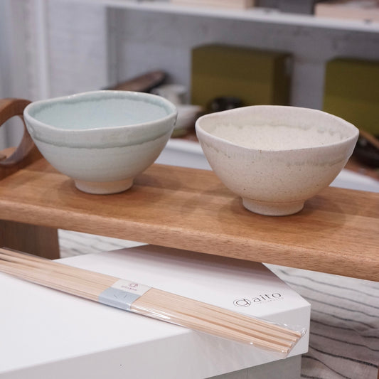 AITO | Mino Ware Rice Bowl Gift Set