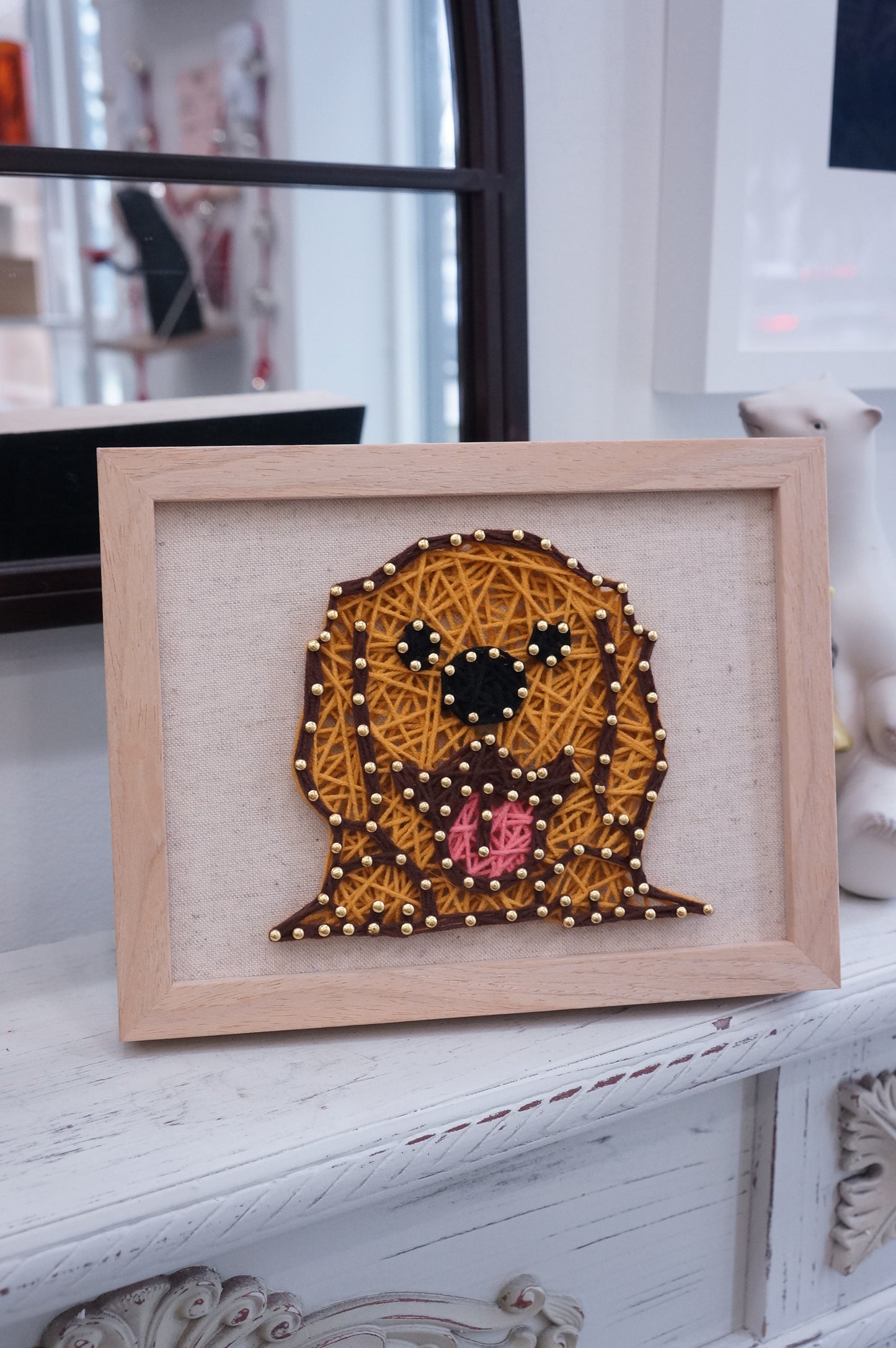 Customized Pattern Framed String Art