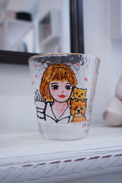 Customized Pattern Glass Painting