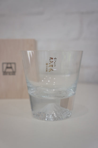 Edo Glass | Mt Fuji Glass Tumbler