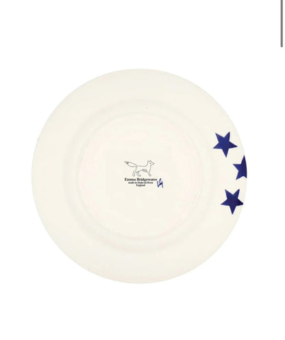 Emma Bridgewater | Blue Star 22cm Medium Plate