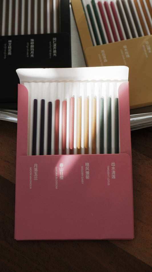 Emonster Incense - 12 Sticks Sampler Set - Booming Flowers