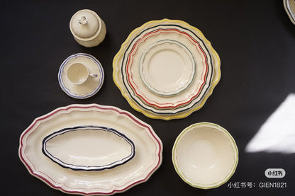 Gien Les Filet｜Dessert Plate（9 colors）