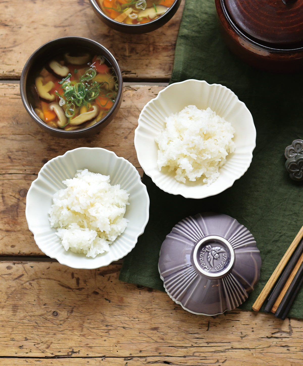 Studio M‘ | Fukurasuzume Dish Bowl Matt White