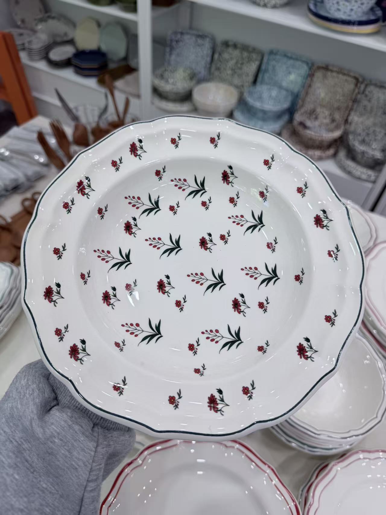Gien Paradis | Rim Soup Deep Plate