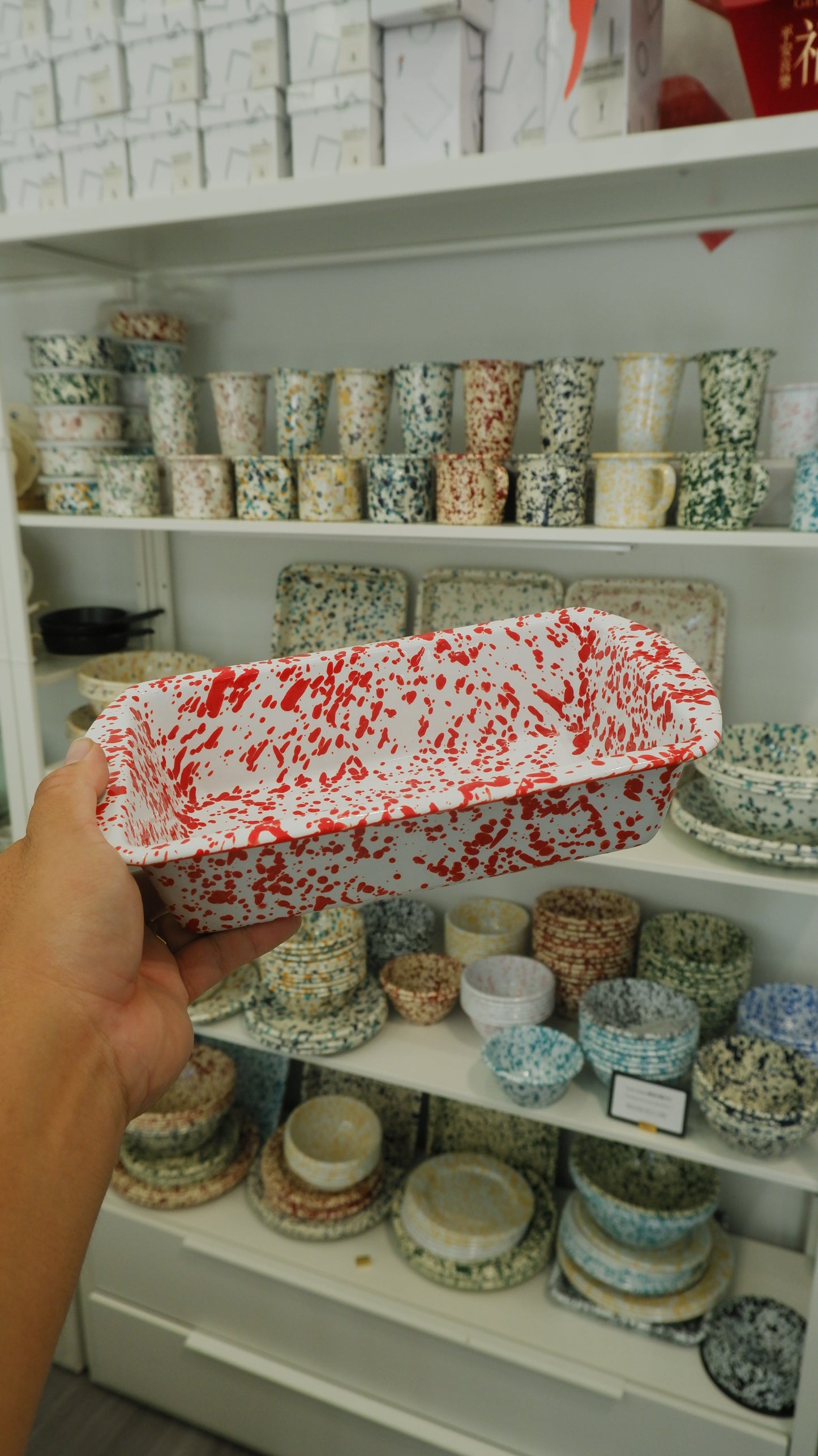Crow Canyon | Splatter Series Loaf Pan（2 colors）
