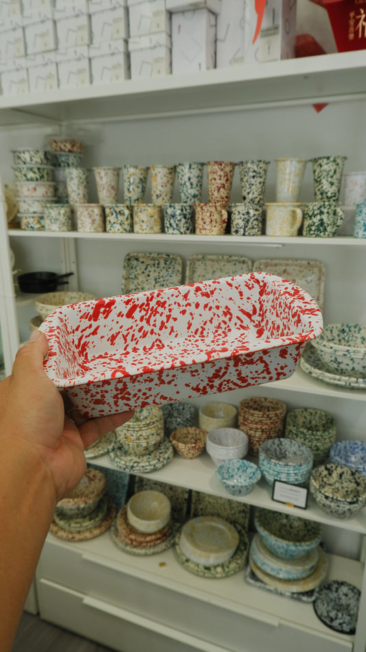 Crow Canyon | Splatter Series Loaf Pan（2 colors）