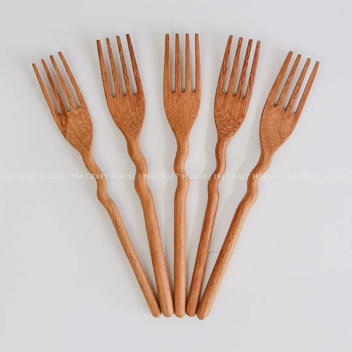 194 Craft House - Wiggly Wooden Fork