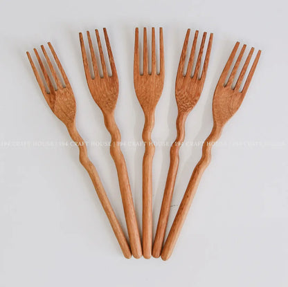 194 Craft House - Wiggly Wooden Fork