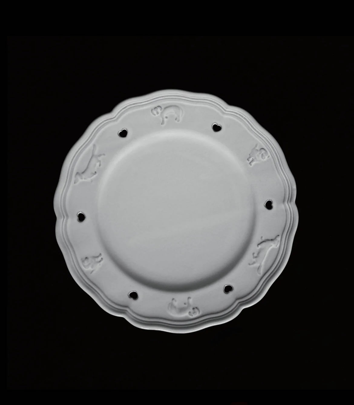 Onamanner｜Openwork Heart Plate