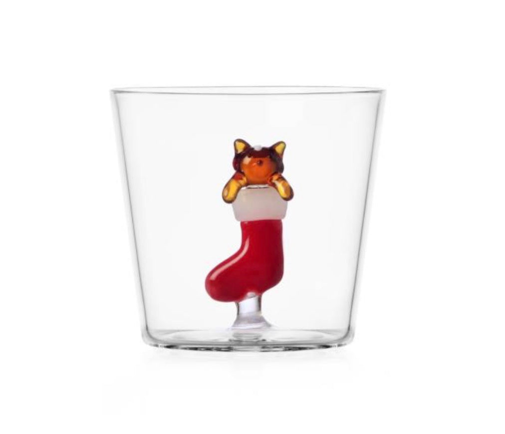 Ichendorf 2026 Christmas Special | Tumbler Amber Cat in Red Sock