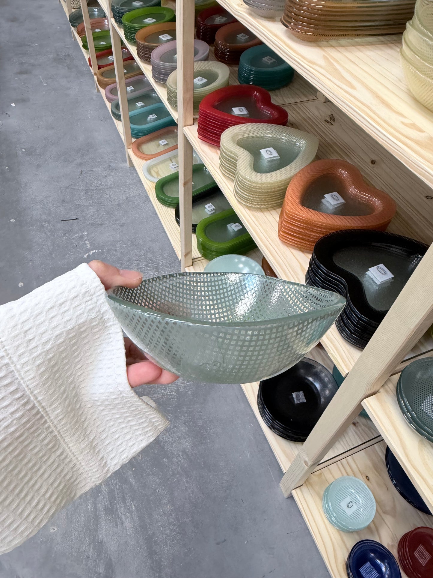 Eding | Bol à yaourt en verre Checky