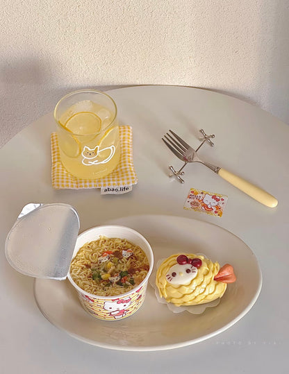 Lumiland｜Cat Glass Cup (Lying)