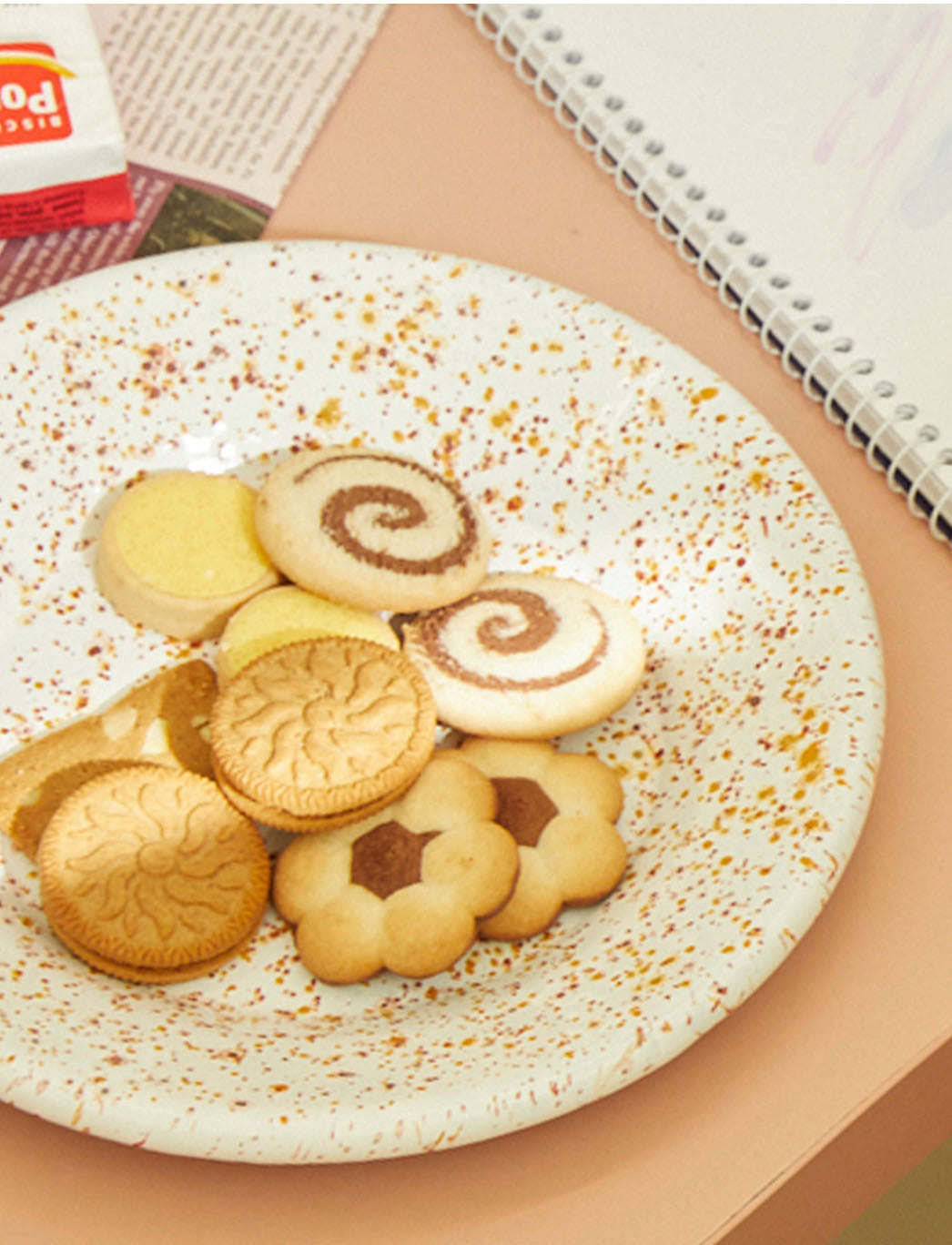 Eding | Milkyway Enamelware Coupe Salad Plate