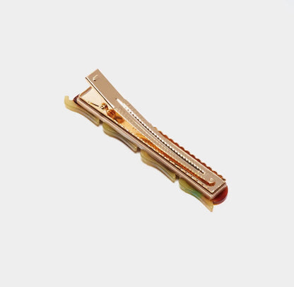 Winona Irene｜Escargot Clip - Acetate Tiny Snail Alligator Hair Clip