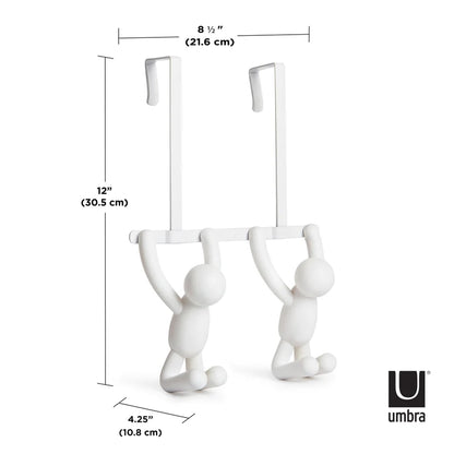 Umbra | BUDDY 2 OVER THE DOOR HOOK（White）