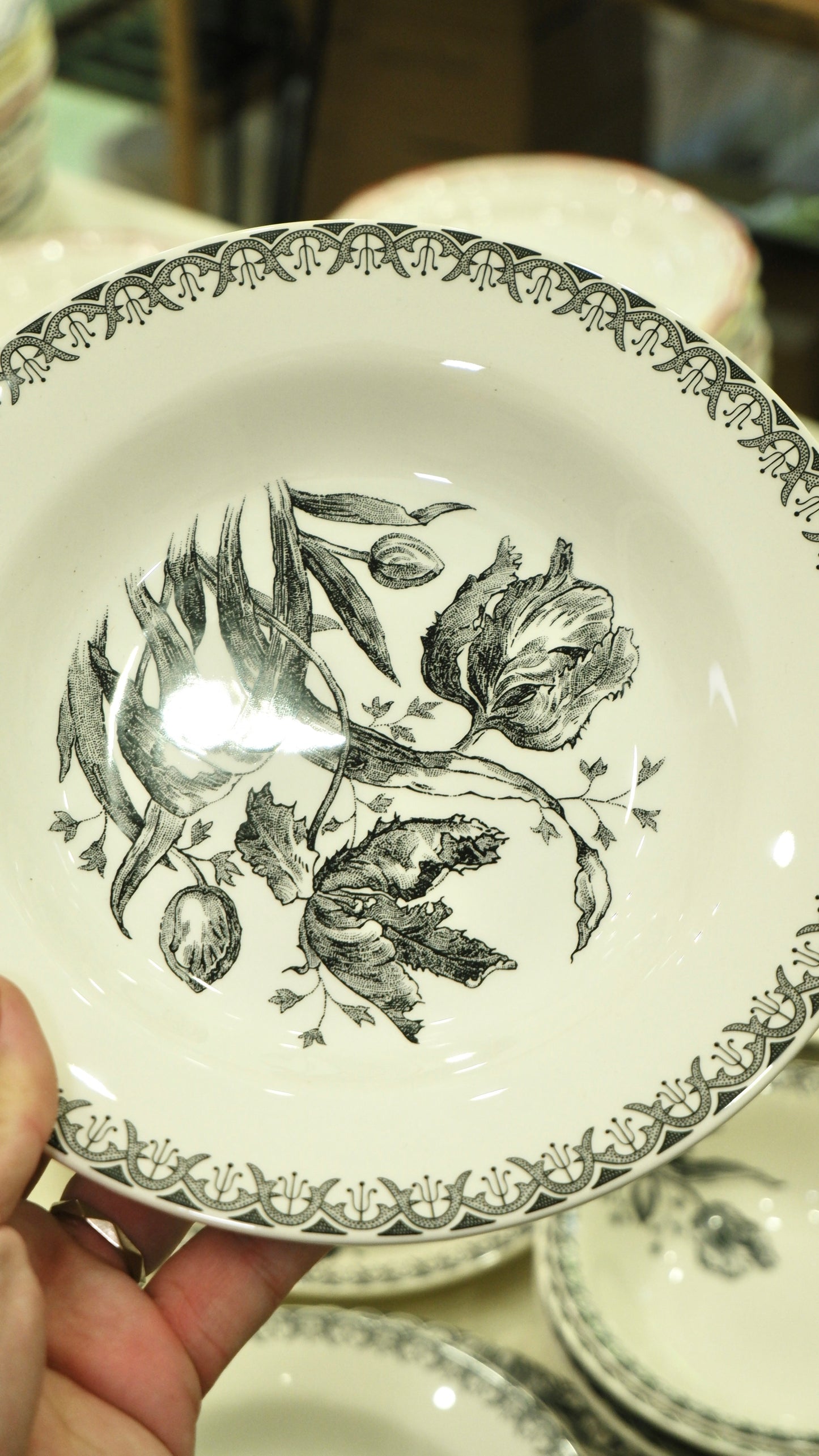 Gien Tulipes | Dinner Plate