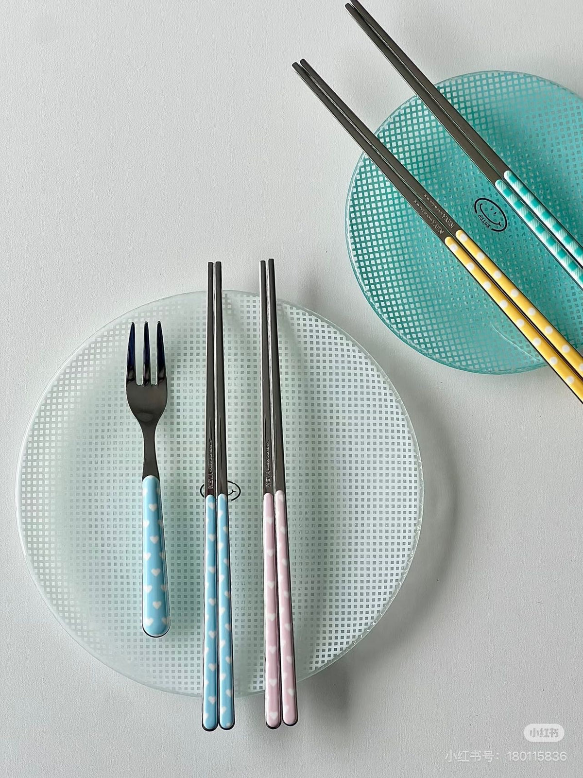 Neva Cultery - Heart Series Light Blue