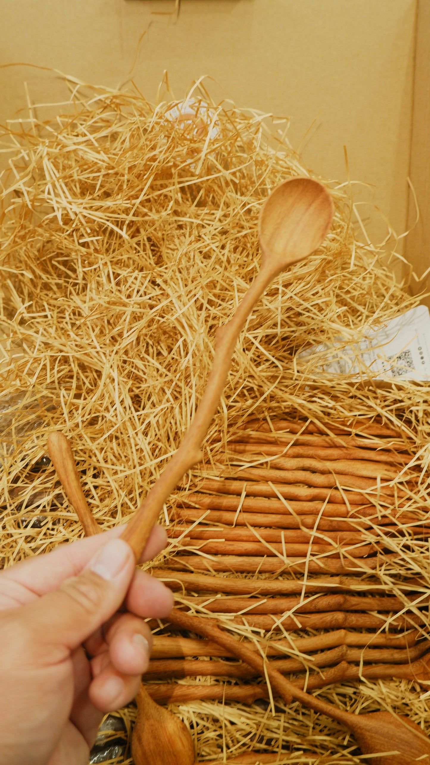194 Craft House - Branch Tree Wooden Spoon