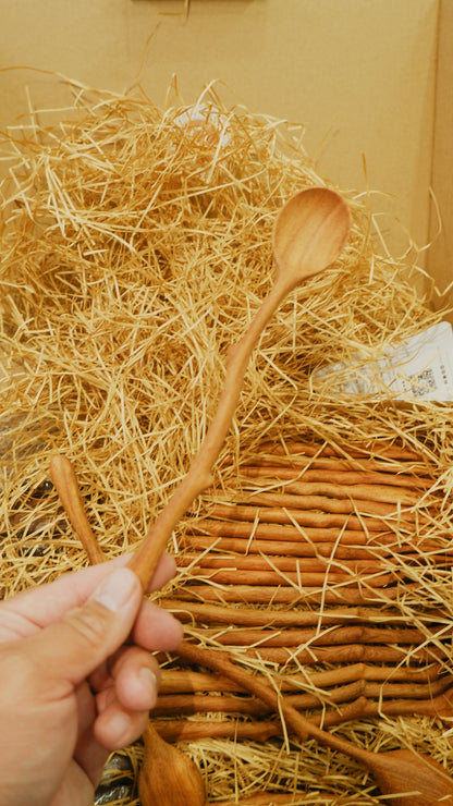 194 Craft House - Branch Tree Wooden Spoon