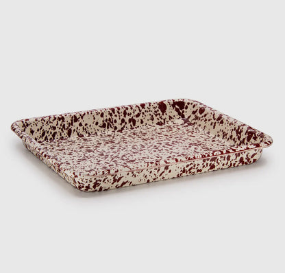 Crow Canyon | Splatter Small Rectangle Tray