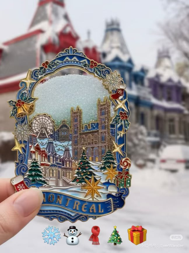Aimant de réfrigérateur Édition limitée Montréal