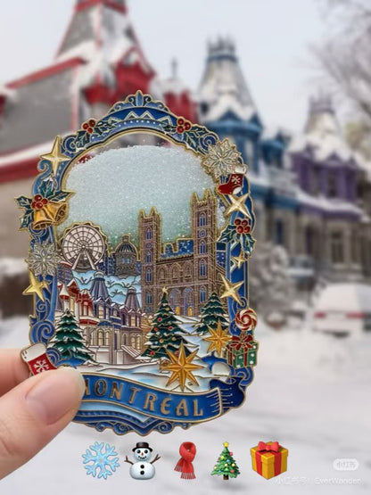 Aimant de réfrigérateur Édition limitée Montréal