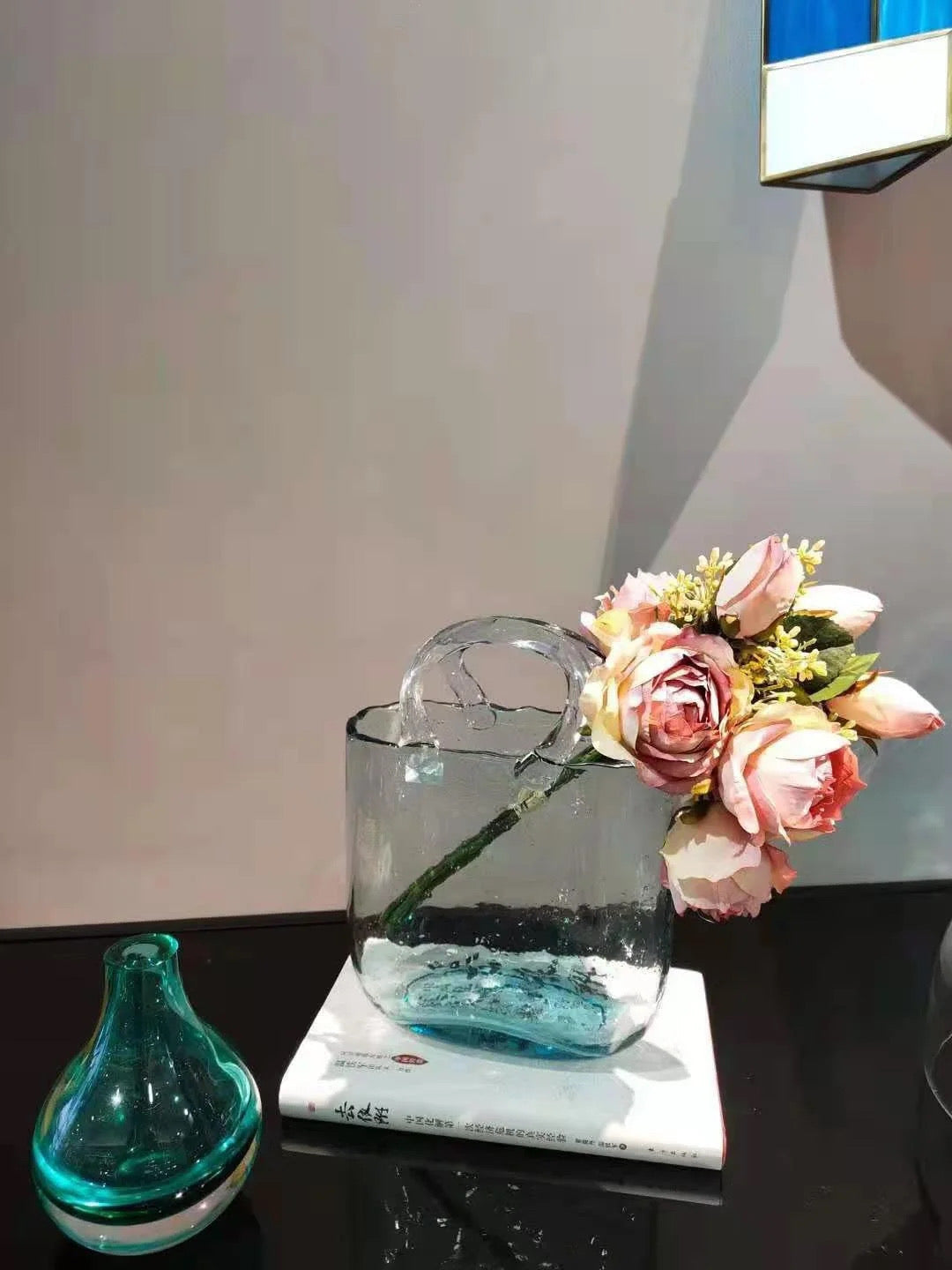 Glass Vase - Bubble Bag Style