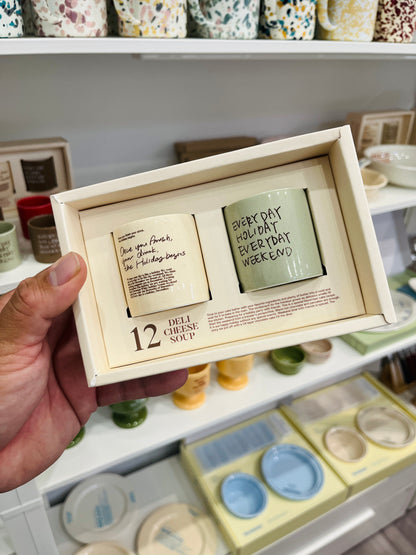 Momur | Weekend 10 Soju Glass 2 piece Gift Set